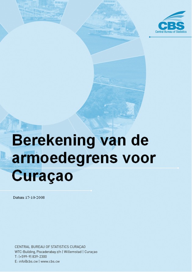 Berekening van de armoedegrens voor Curaçao 2008